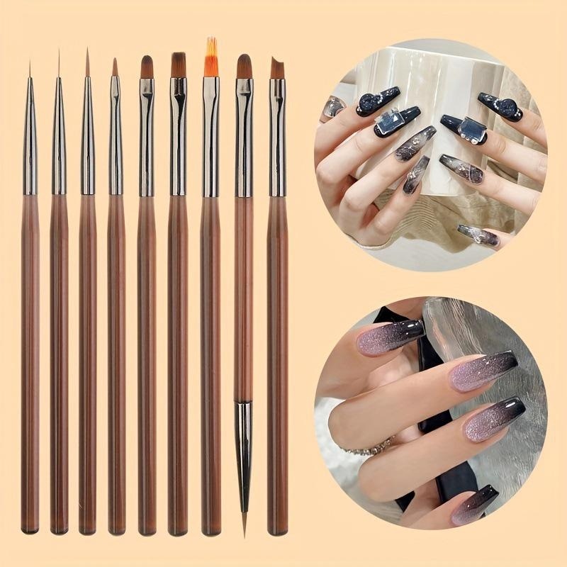 9pcs Nail Art Brushes Set, Dot – Nail Art Dotting Tool recenzja i cena