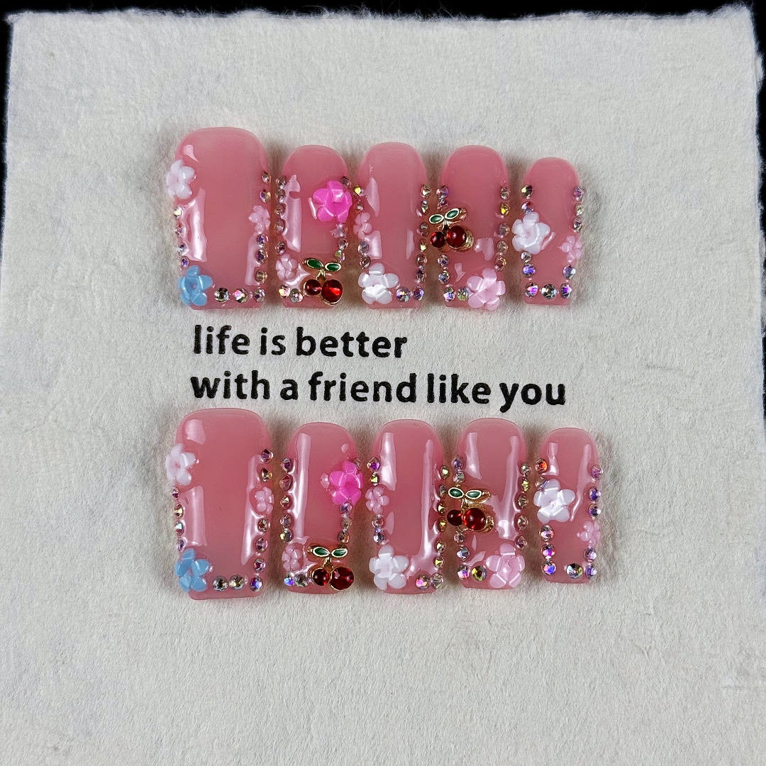 10pcs high-end Sweet girl styl – Nail Art Gliter recenzja i cena
