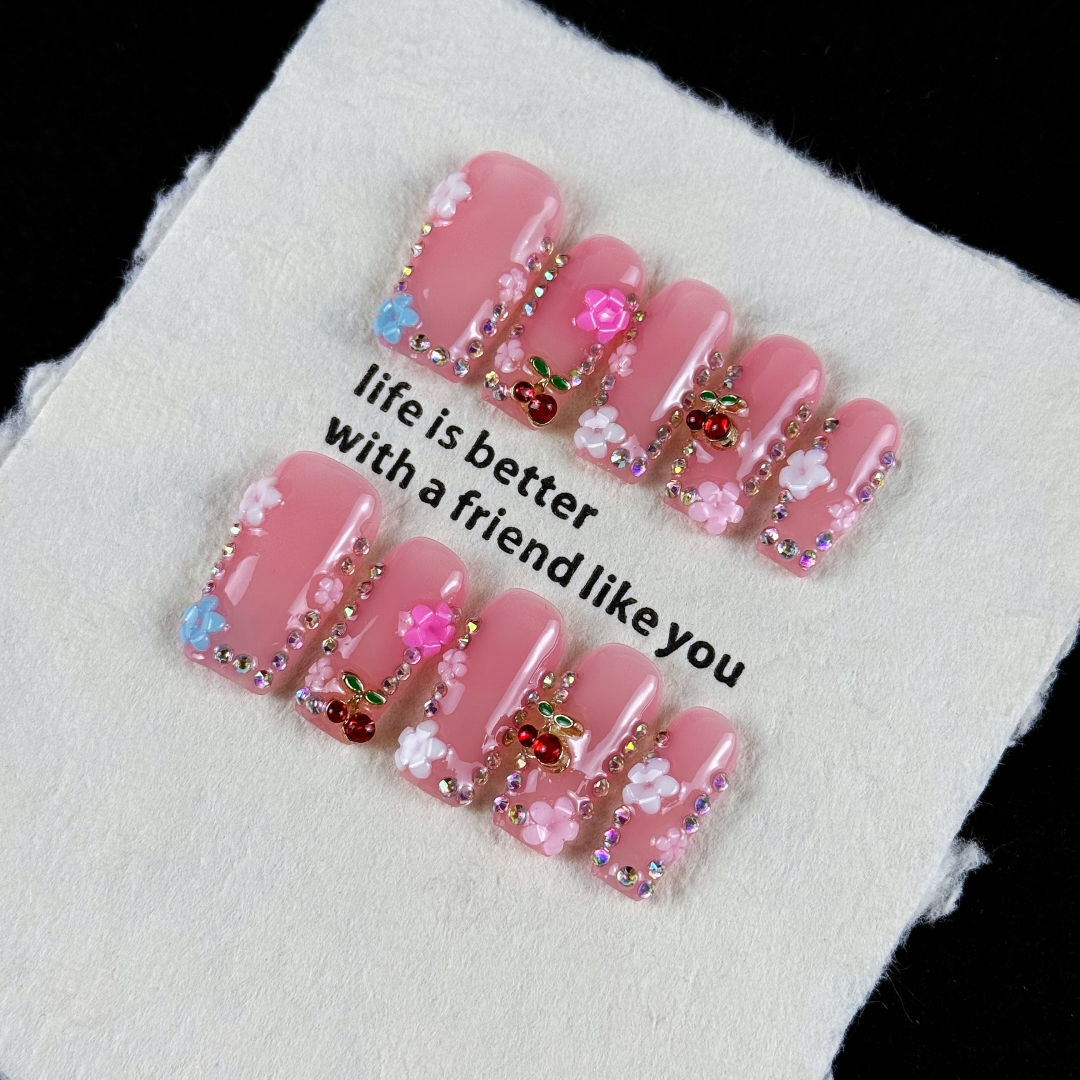 10pcs high-end Sweet girl styl – Nail Art Gliter recenzja i cena