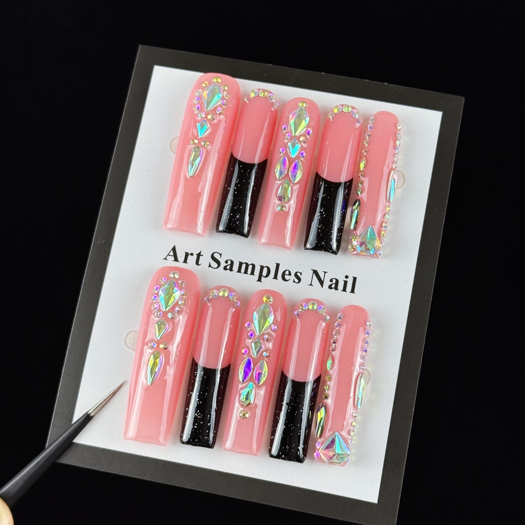 10pcs high-end Sweet girl styl – Nail Art Gliter recenzja i cena