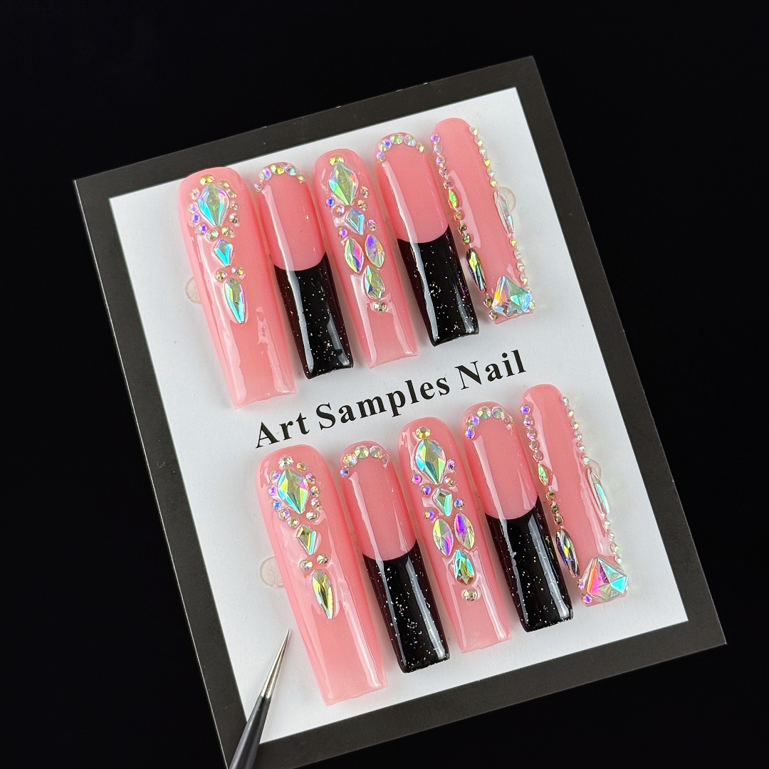 10pcs high-end Sweet girl styl – Nail Art Gliter recenzja i cena