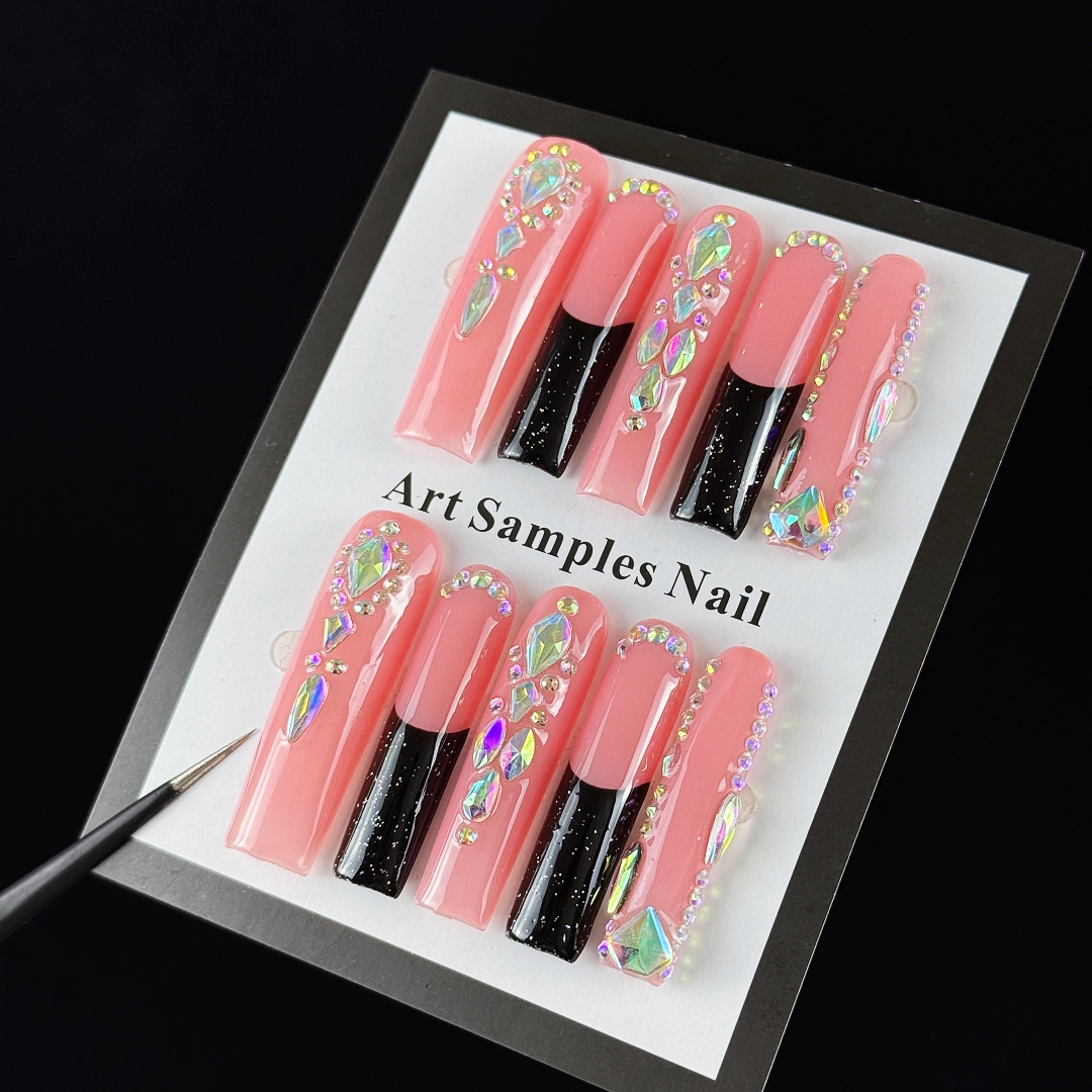 10pcs high-end Sweet girl styl – Nail Art Gliter recenzja i cena