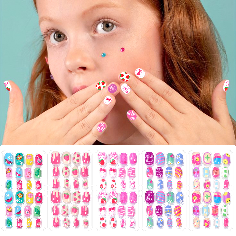 120Pcs Candy Child Nail Tips F – Nail Art Xl recenzja i cena