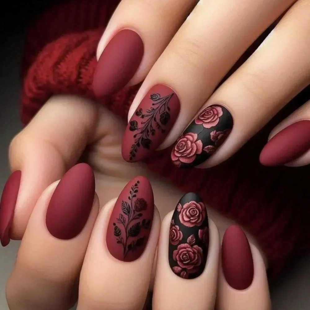 24Pcs Christmas Press on Nails – Nail Art Gliter recenzja i cena