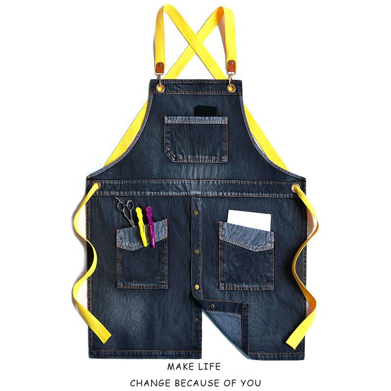 Cowboy Apron Home Kitchen Fash – Nail Art Denim recenzja i cena