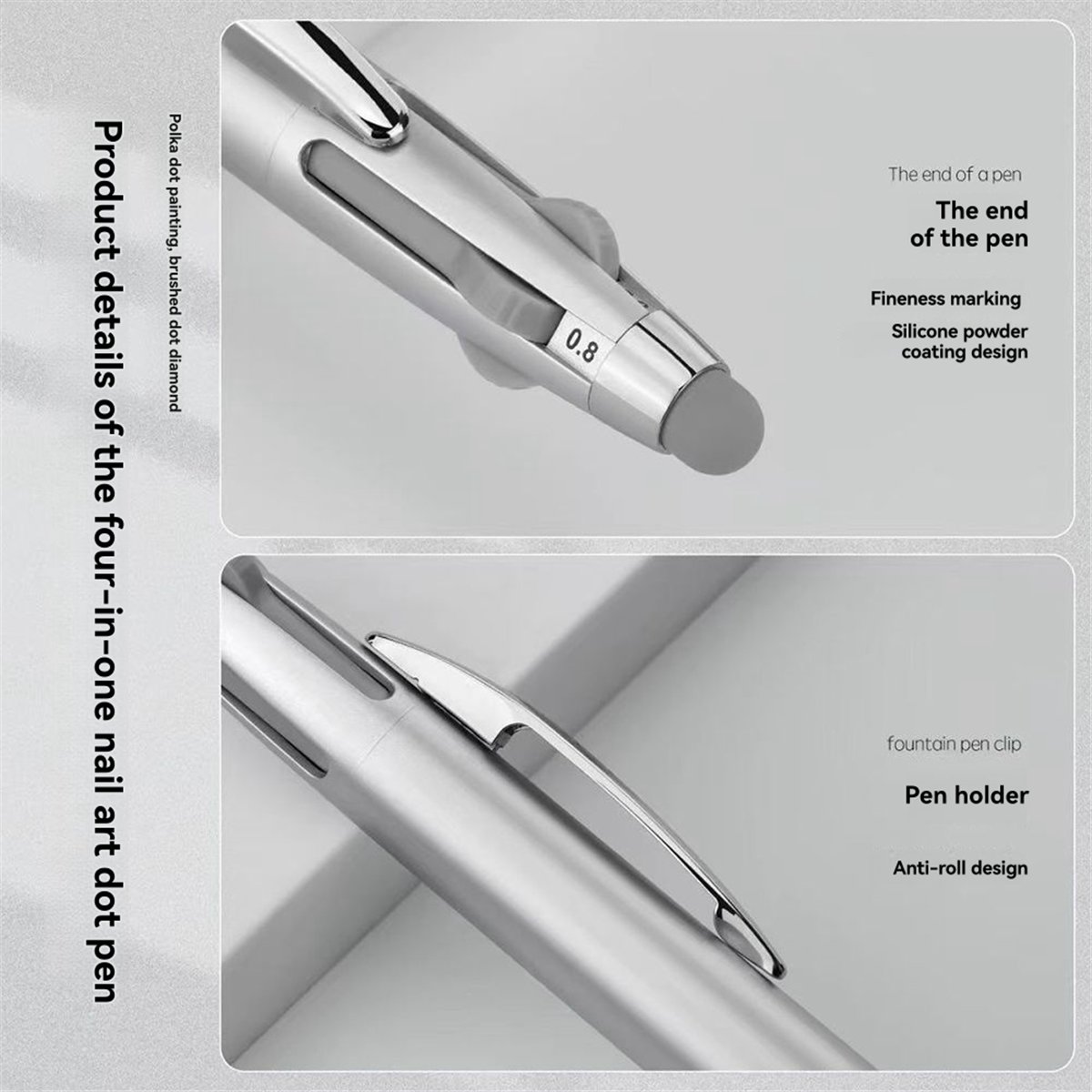 Nail Art Dotting Pens Push-Typ – Nail Art Dotting Tool recenzja i cena
