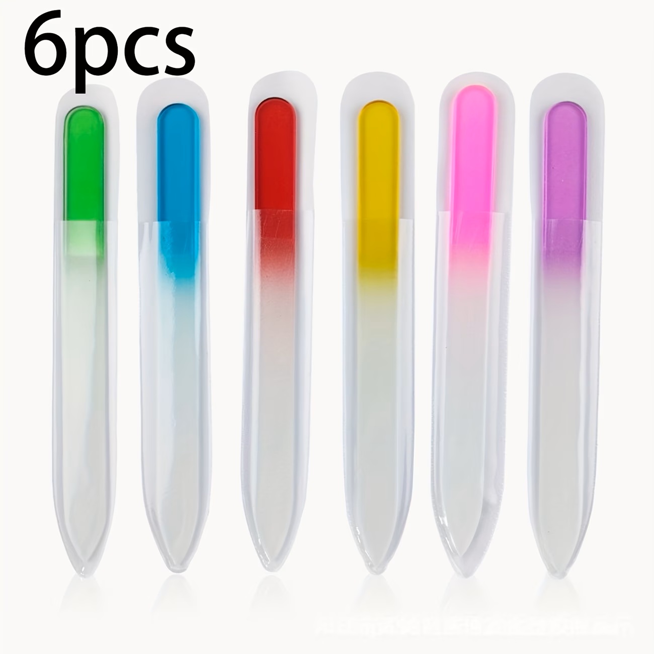 6pcs Crystal Glass Nail Files  – Nail Art Xl recenzja i cena
