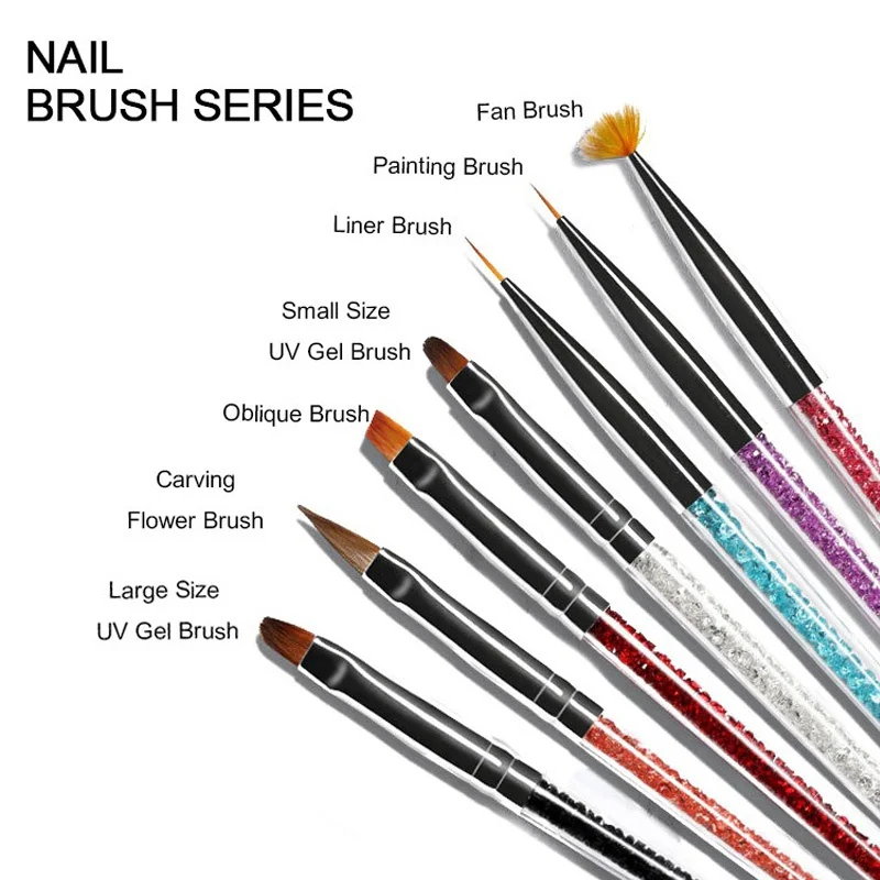 3/8Pcs Nail Art Brush Design T – Nail Art Dotting Tool recenzja i cena