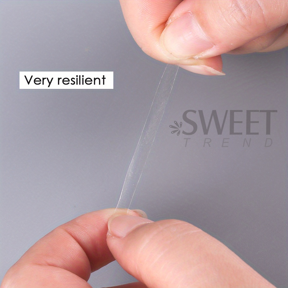 400 Tips Transparent Double-si – Striping Tape Nail recenzja i cena