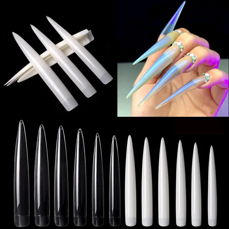 Clear Natural Extra Long False – Nail Art Xl recenzja i cena