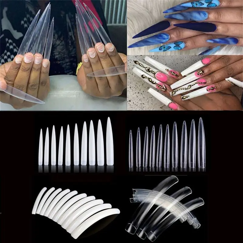 Clear Natural Extra Long False – Nail Art Xl recenzja i cena