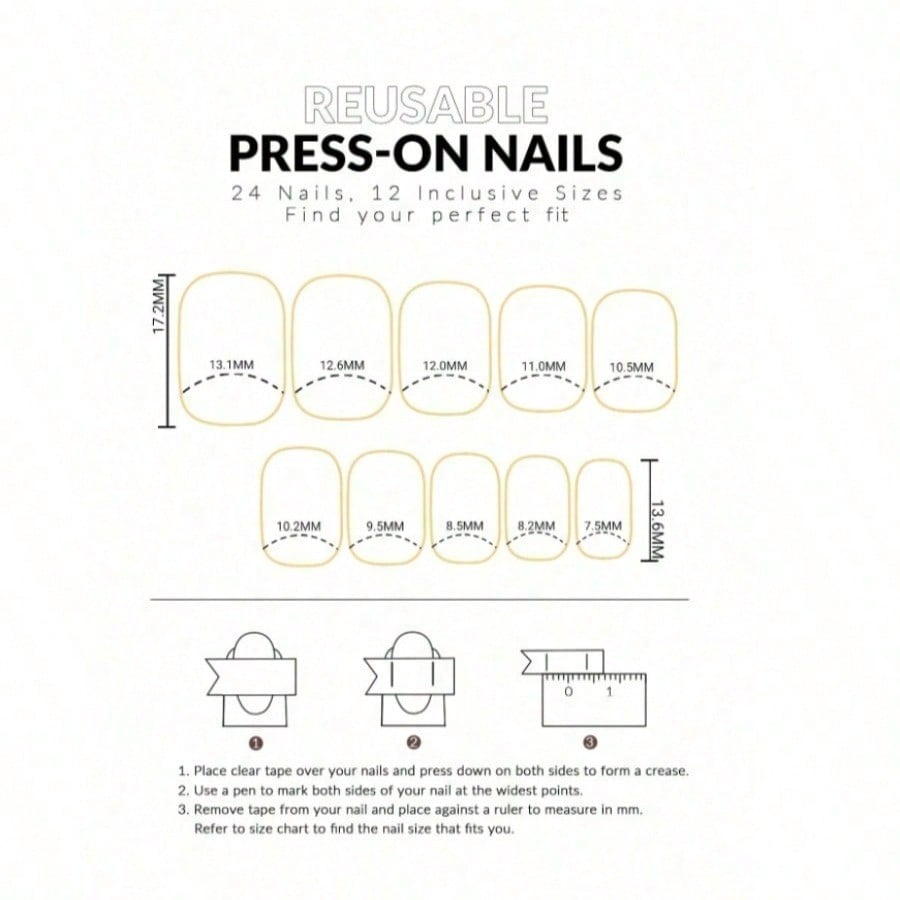 Women Nude Pink Press On Nails – Nail Art Gliter recenzja i cena