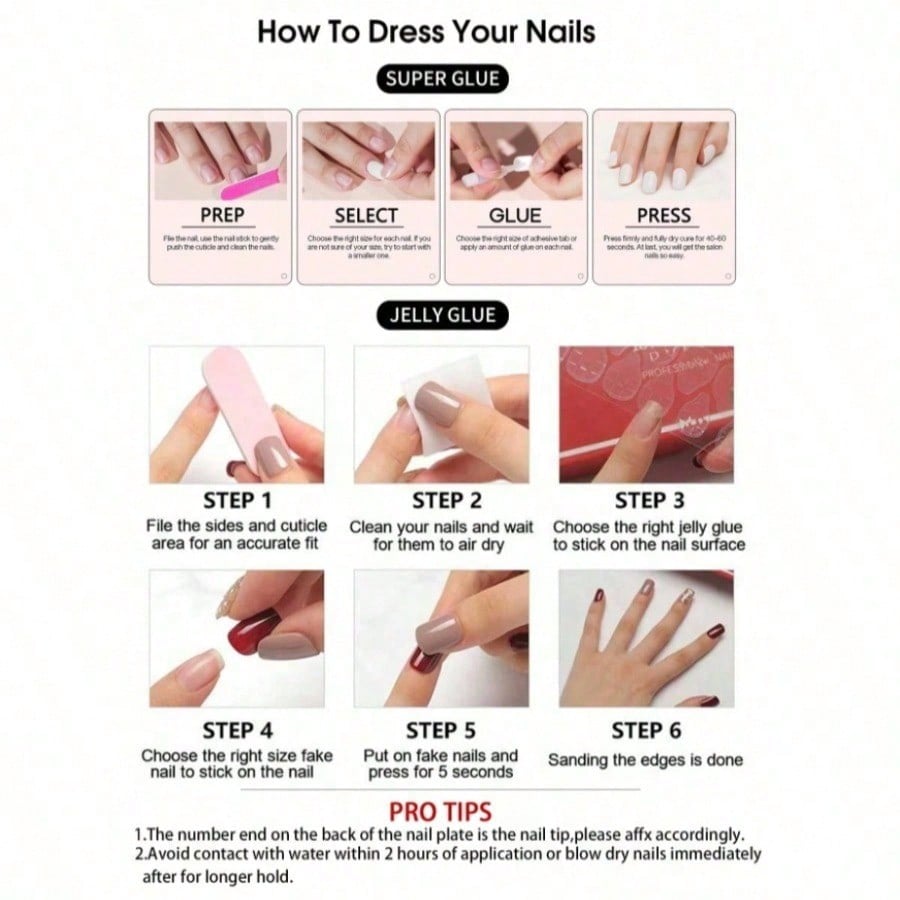 Women Nude Pink Press On Nails – Nail Art Gliter recenzja i cena
