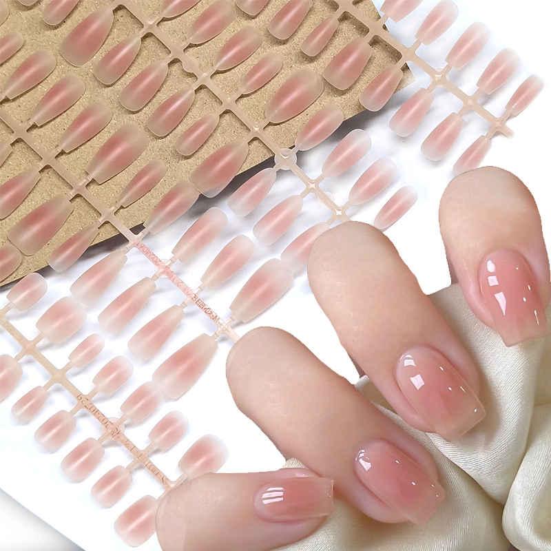 30Pcs Nude Color Fake Nail Fas – Nail Art Xs recenzja i cena