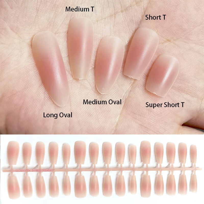 30Pcs Nude Color Fake Nail Fas – Nail Art Xs recenzja i cena