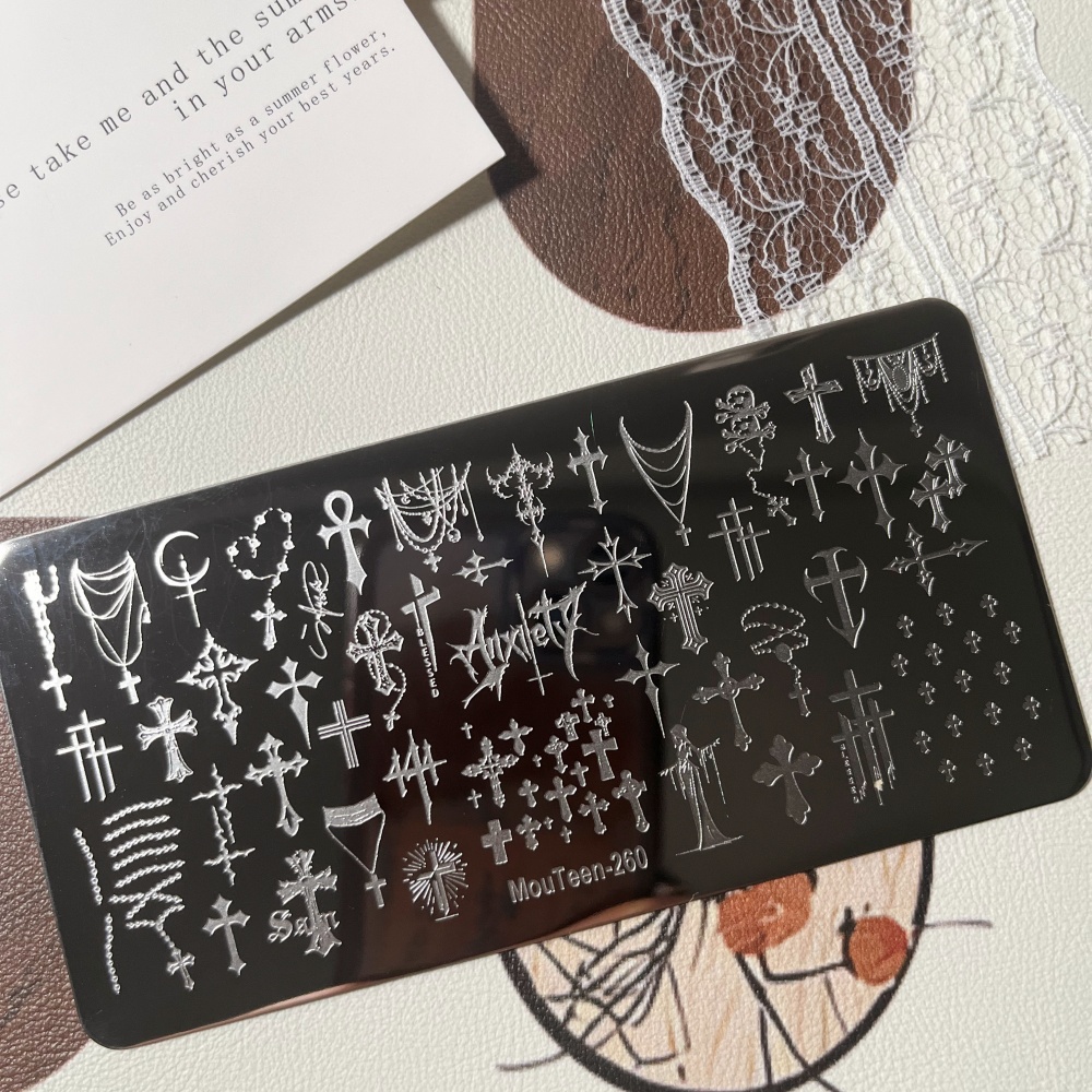 MouTeen259 Gothic Lace Nail St – Nail Art Gothic recenzja i cena
