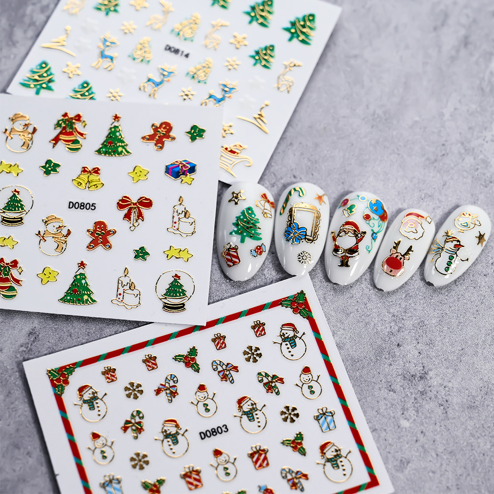 15PCS Christmas Atmosphere Nai – Nail Art Xmas 2025 recenzja i cena