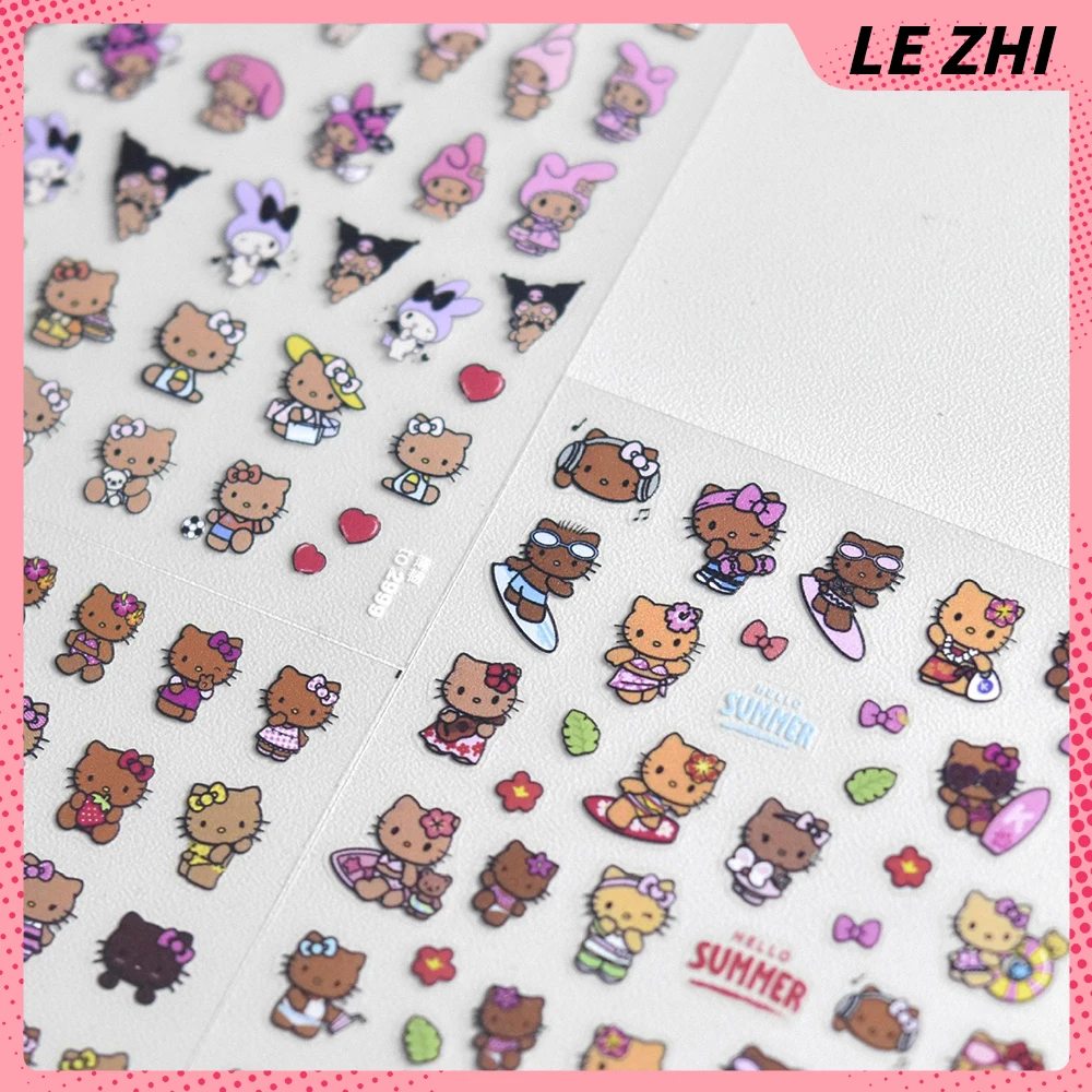 Kawaii Cartoon Nail Art Sticke – Striping Tape Nail recenzja i cena