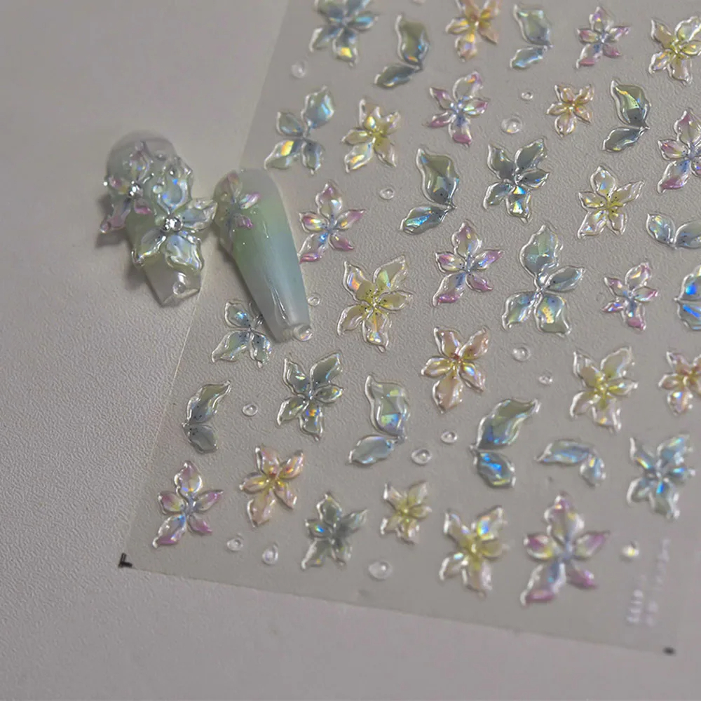 1pc Ocean Nail Art Stickers 5D – Nail Art Gothic recenzja i cena